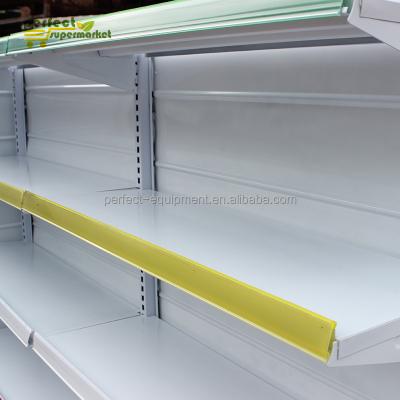 China Colorful Custom PVC Data Tape Label Holder Shelf Price Strip For Gondola for sale