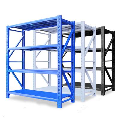 China Boltless Garage Single Sided Adjustable Heavy Duty Industrial Warehouse Store Home Metal Frame for sale