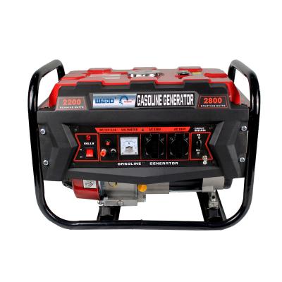 China WEDO 2500-M 2200W 2700W power source home use gasoline generator ohv janretar for WD2500 electricity supply for sale