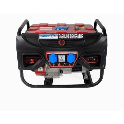 China Portable generator supply Electric Power CHINA wedo 3.5kva 5kva good hand start prices portable quiet gasoline generator price for Ghana for sale