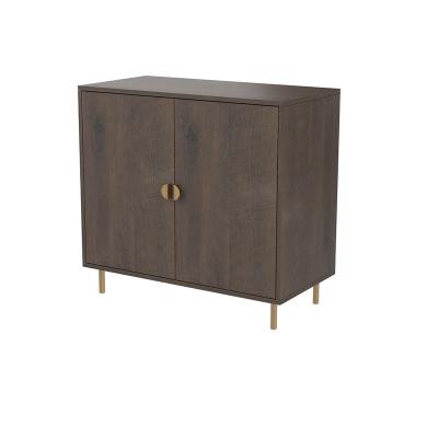 China Adjustable Luxury Living Room Furniture Wooden Sideboard (Other) Sideboard With Gold Legs And Handle for sale