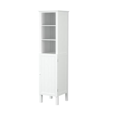 China Modern Scandinavian Nordic Style Floor Cabinet Bathroom Basin Cabinet witn 1 Door for sale