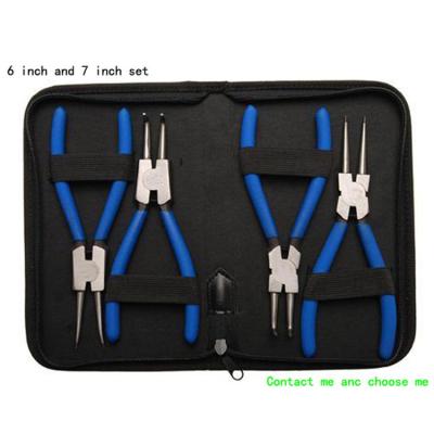 China Circlip Circlip Clamp Snap Ring Pliers Set Small Circlip Pliers Set for sale