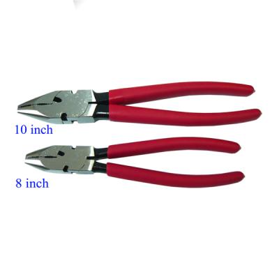 China American Kind Multi Functional Garden Fence Fencing Pliers, Round Nose Fence Tool, Drop Forge Fence Pliers for sale