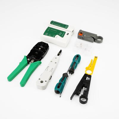 China 8P 6P 4P 8P 6P 4P Network Installation Crimping Tool Repair Kit Network Crimping Pliers Hand Tool for sale