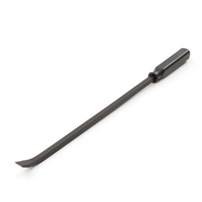 China Carbon Steel 25-Inch Angled Tip Handled Pry Bar With Grabbing Cap for sale