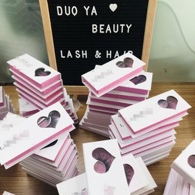 China Long 2020 Newcomers Full Strip Natural Dramatic Eyelashes Long 7D Mink Eyelashes Private Label 25mm Highlights for sale