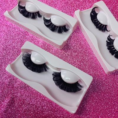 China Natural Soft False 3d Mink Eyelashes Bulk Russian Strip Mink Lashes Lashes Russian D Loop Strip Lashes for sale