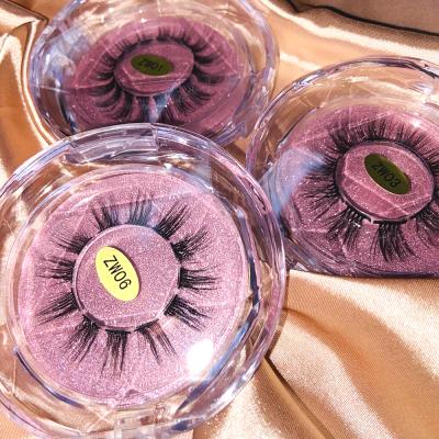 China Factory Price Korea Long Hair 3D Faux Mink Eyelash Natural Silk Hand Made Glue For Segmented Hair Lashes for sale