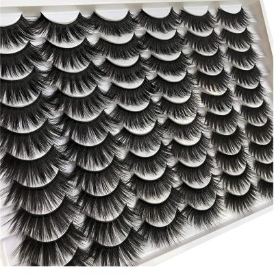 China Wholesale Soft Natural Cruelty Free False Mink Lashes Private Label Vegan Eyelashes 3D 4D 5D for sale