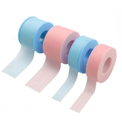 China high quality & comfortable + durable for own use branding for Eyelash Extension Supply Single Rolls Lash Tape Adhesive Eyelash Strips Blue Eyelash Tape for sale