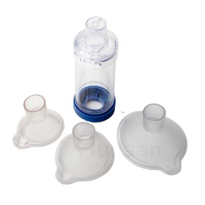 China Asthma Chamber Aerosol Spacer Inhaler Plastic Adult Pediatric Aerochamber for sale