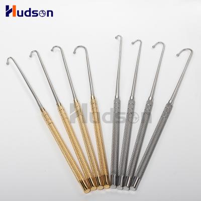 China Medical stainless steel Spay Snook Hook Animal Ovaries Removal Hook Vet Snook Ovariectomy Hook Dogs Cats Veterinary Instruments for sale