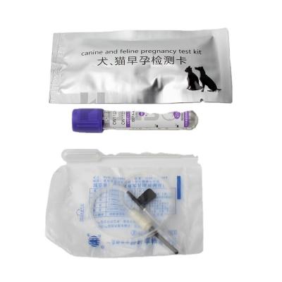 China Plastic Dog Pregnancy Test Kit Dog Cat Early Pregnancy Veterinary Test Strip for sale