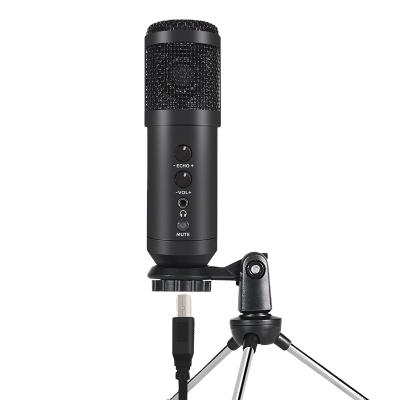 China Lightweight Professional USB Gaming youtube Recording Studio Microphone Mic Desktop Computer Laptop Alley Mu-800 Condenser Microphone For PC for sale