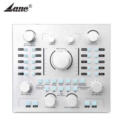 China USB Sound Card Music Sound Card with Effect to Record Live Streaming for sale