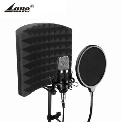 China Factory Professional Home Microphone Sound Isolation Shield Advanced Mic Stand Acoustic Shields for sale