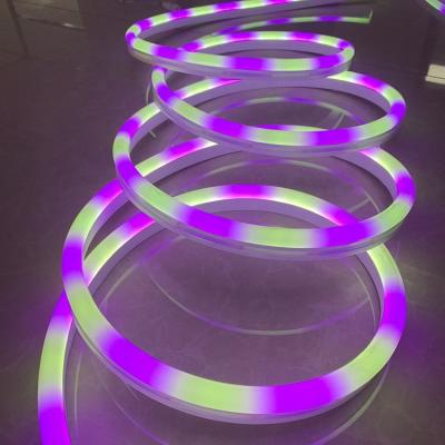 China Multiple Light Planet Night Theme Park Flexible Led Neon Lamps RGB Color Lights Sign For Home Decoration for sale