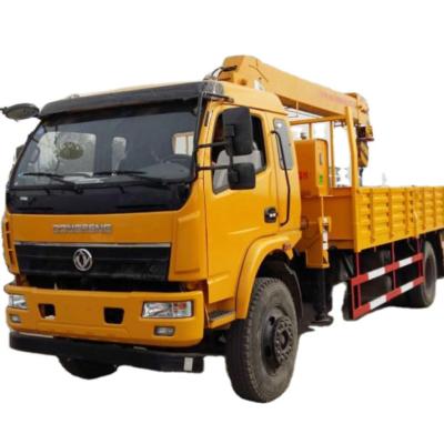 China TRUCK CRANE New DONGFENG 5T truck mounted crane truck with mobile crane 5ton mini truck with telescopic on sale for sale