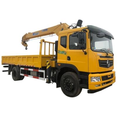 China TRUCK CRANE New DONGFENG 8T truck mounted crane truck with mobile crane 8ton mini truck with telescopic on sale for sale