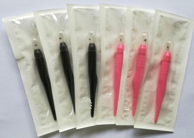 China Cross Lock Needles Manual Eyebrow Tattoo Pen Tools For Microblading for sale