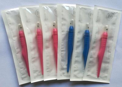 China Customized Size / Color Manual Eyebrow Tattoo Pen Individually Sterile Wrapped for sale