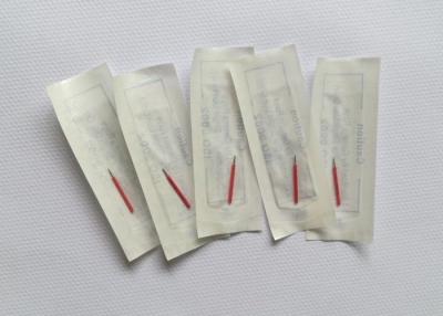 China 5 Round Permanent Makeup Needles For Tattoo Workshops Individually Sterile Wrapped for sale