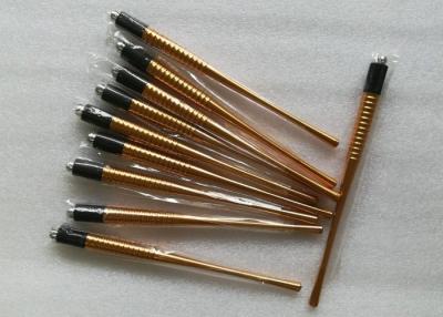 China Golden Color Permanent Makeup Accessories Microblading Hand Tool 168mm Length for sale