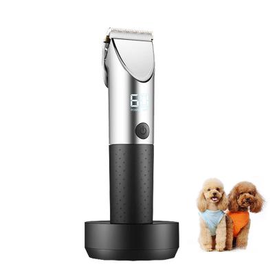 China Sustainable USB Charging Rechargeable Trimmer Hair Cut Electric Pet Clipper Paw Eyes Ears Hair Razor for sale