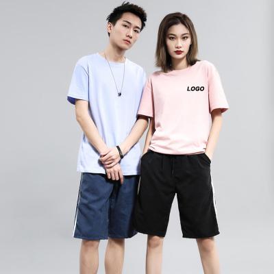 China Anti-Wrinkle Hip Hop Women Premium Clothing Black T Shirts Clothes Mens Customized Cotton Blank T-shirt Lady T Shirt Custom Printing For Men for sale