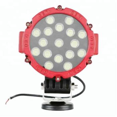 China car lux led trabajo faros faena focos faeneros lux led para automobiles truck 51w JR-G17-Y-LM51W for sale