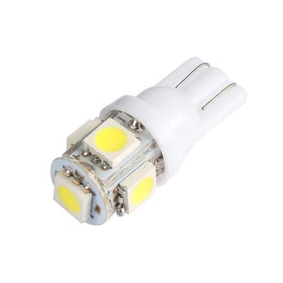 China PVC T10 5smd 5050 Aluminum Red Blue Green Yellow DC 12V t10 White Car Led for sale