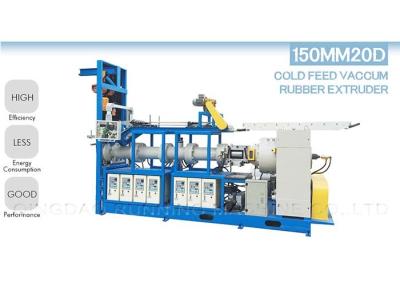 China Single Screw Rubber Extrusion Equipment , 90-250mm Rubber Hose Extruder for sale