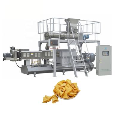 China Wheat Flour Snack Fried Wheat Flour Pillow /Stick Full Automatic Snack Processing Line for sale