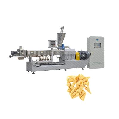 China New Fried Corn Bugle Snacks Production Line Automatic Crispy Chips Machine from Sancks for sale