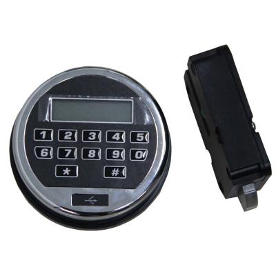 China Hot-selling Cheap Swingbolt Digital Keypad Multifunction LCD Screen Safe Box Keyless Electronic Combination Lock for sale