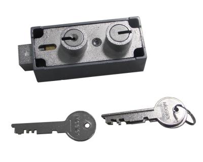 China Zinc alloy double lock safe key safe for bank mosler 586A for sale