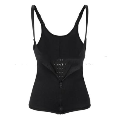 China Fat Burning Sauna Women Train Camisole Compression Girdle Shapewear 3 Straps Waist Trainer for sale