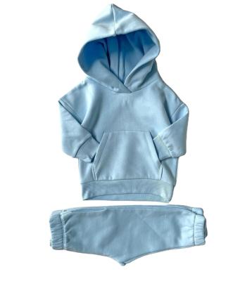 China Custom Breathable Kids Logo Hoodie Kids Sweatsuit Sweatshirt and Sweatpants Set Kids Sweatsuit Clothing for sale