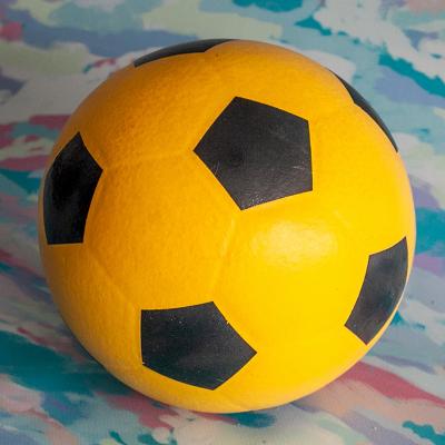 China Size 4 200mm Safe Foam Coated Football Ball for sale