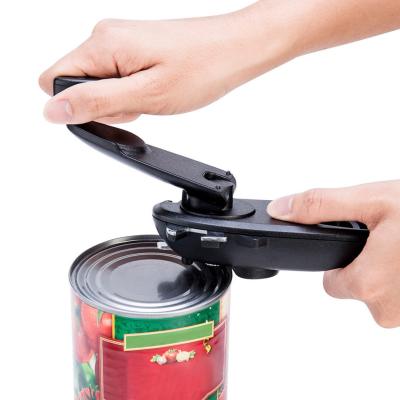 China Amazon Product Viable Can Openers Multifunctional 6 in 1 Manual Can and Can Opener Spin Handle Safety Manual Bottle Opener for sale