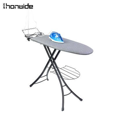 China Household Casual Ironing Board Folding Portable Ironing Board Adjustable Electric Ironing Rack Large Size for sale