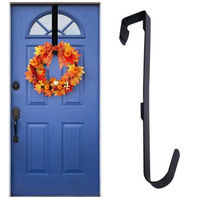 China Behind Doors/On Walls Over The Door Hook Garland Hanging Hanger For Front Door Metal Home Display Holiday Christmas Decoration Towels for sale