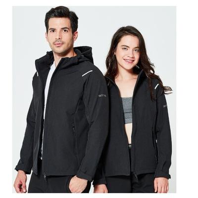 China Waterproof and breathable breathable Softshell jacket with bonded micro fleece interior for sale