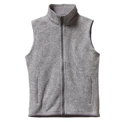 China Waterproof 2021 Sales Ladies Casual Style Fleece Top Knitted Vest for sale