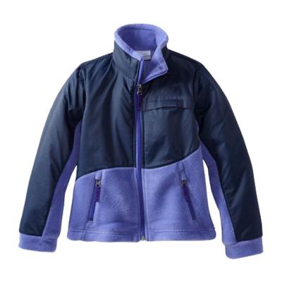 China 2021 New Arrival Breathable Warm Coat Micro Fleece Spring Jacket For Kids Children Stand Up OEM Service 100% Polyester Standard Plain Dyed TP for sale