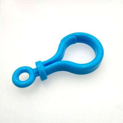 China POM Best Selling Plastic Products Plastic Hook Bulb Loop Clips Plastic Hooks and Clips for sale