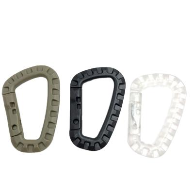 China Viable Wholesale Plastic Large Carabiner Mountaineering Hooks for sale