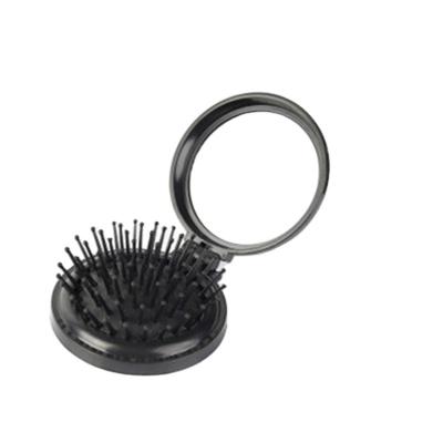 China Mirror / To Refine Makeup China Professional Manufacture Hair Brush Circular Folding Mirror Combe for sale