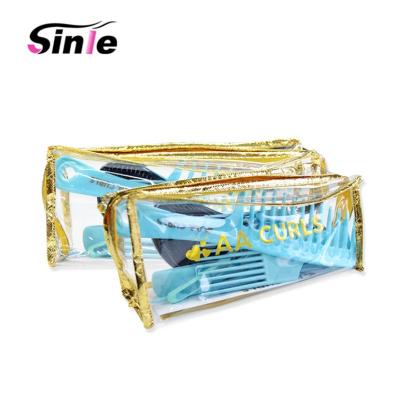 China Toiletries Set Custom Logo Factory Direct Sale Toothbrush+comb+shoe Easy To Carry Hotel Travel Supplies Blue Toiletry Kit for sale